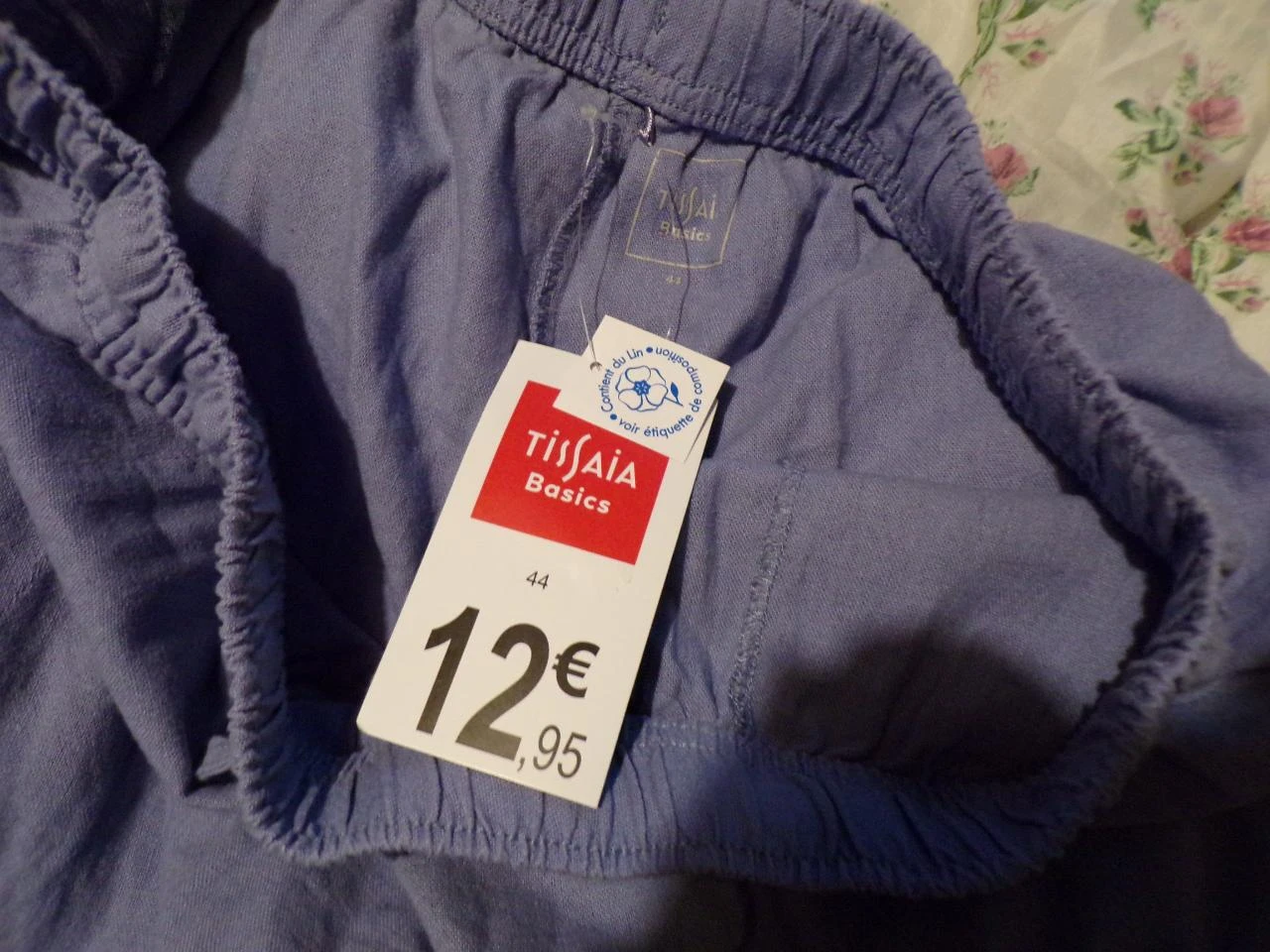 Calça curta azul tamanho 44 nova – photo 2